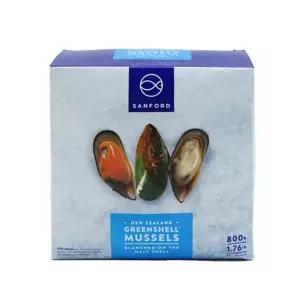 그린쉘 자숙 그린 냉동 홍합 800g