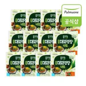 [생산직송] 풀무원 특제대파간장나또 24팩(2팩x12개)