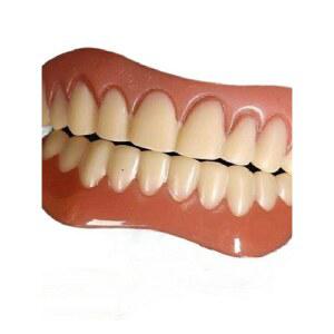 임시치아 인공 스냅 보조 가짜치아 하단 윗니 실리콘 실리콘치아 임시틀니 식사 위아래