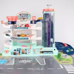 (힘찬)슈퍼오토 자동차 빌딩장난감 교통놀이 장난감 완구