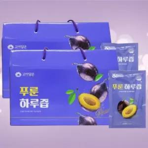 고이담은 푸룬 하루즙 70ml x 30포 2박스 착즙액 식이섬유