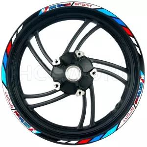 호환   휠 허브 휠 림 스티커 Dayang Adv350 Adv150 용 반사 스티커