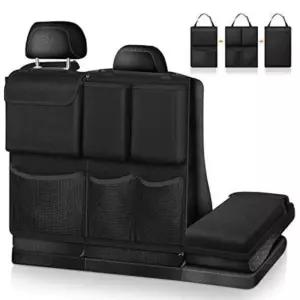 SUV 자동차 트렁크정리함 지퍼분리형 그물망 뒷좌석수납함 다용도