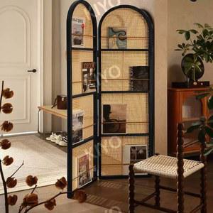 kinon 공간분리 인테리어 가벽 셀프 라탄 접이식 가림막 파티션