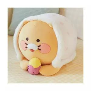 카카오프렌즈 춘식이 포근포근 쿠션 인형 소장 안고자는