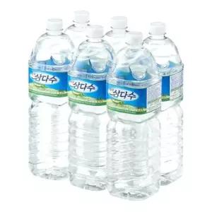 제주 팩 삼다수 2Lx6EA 전통차 수 탕비실 건강 회사 음료 식 티백 오피스 차류 간식