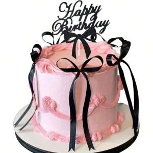 웨딩 케이크모형 클레이 생크림 체리장식 원형무늬 음식점 백일상 브라이덜 티아라 박힌