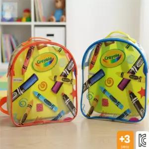 CDRW 유아 투명 배낭 수영장가방