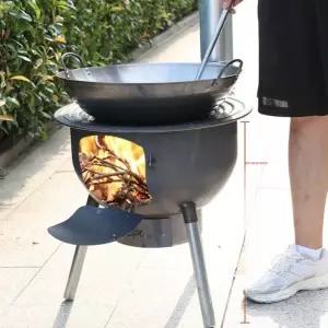 캠핑화로대 불멍화로 가마솥화덕 드럼통 스토브 야외 캠핑용 장작 화롯대