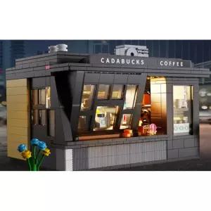 LED가 반짝거리는 벅스 카페 레고대용 미니블럭 피규어 모형