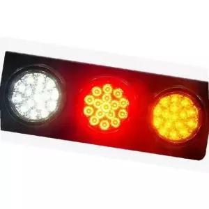 사각 테일램프 24V 차량용 후미등 시그널 전구 안전등