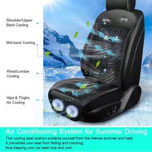 통풍시트 여름 차량용 좌석 커버 차량 쿠션 SUV 트럭 12V24V 쿨링
