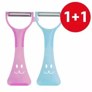 스마일 QYV996K3 감자칼 1+1 색상임의상품 껍질깍기 필러 채칼 야채