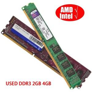 데스크탑 RAM용 DDR3 1600MHz 4G PC3-10600/PC3-12800 메모리 분해 사용 좋은  무작위