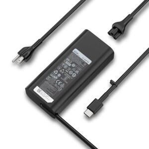 Dell Latitude 3540 5420 5430 5440 5450 5520 5540 7400 7420 7430 7440 2 in 1 XPS 13 크롬북 3100 Inspiron 14 16 AC 어댑터 전원 공급 코드용 65W USB 타입 C 노트북 충전기 장착