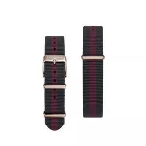 크로마농 CNA-17BKREBK-R 나토 밴드 시계줄 스트랩 17mm