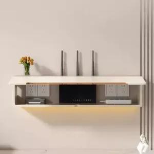 공유기수납함 케이블정리함 셋탑박스수납 전선정리박스 벽면수납장 충전기보관함 콘센트가림