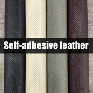 가죽 수리 패치 소파 자동차 좌석 의자 가구 PU 테이프 천공 된 자체 접착