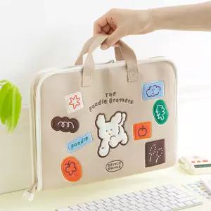 귀여운 노트북 맥북 파우치 가방 13인치 14인치 캐릭터 오픈케이스 아이패드 푸들 로마네