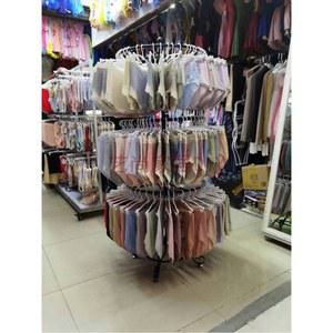 아동복 행거 의류매장 회전식 수납걸이 의류 매대 아동 롤앤롤 원형 코너 스탠드 옷걸이