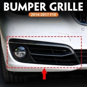 2014- F10 BMW 호환 528i 535i 프론트 범퍼 안개등 커버 그릴  51117331731