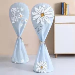 [룽스]스탠드형 선풍기커버 온풍기 덮개 차단 커버 보관