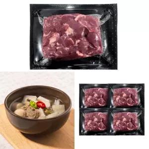 호주산 척아이롤 국거리 300g x 4팩 수입산 소고기 청정우 절단 소분 진공 포장 부드러운 육질