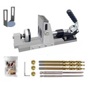포켓 홀 지그 도웰링 포켓홀지그 장착 드릴링 브라켓 포켓홀