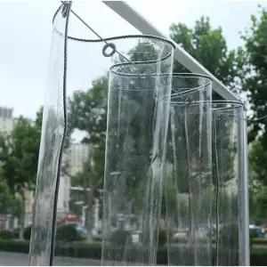 방풍 투명 비닐 방한 천막 대형 우풍 칸막이 투명비닐천막 우레탄 커튼 현