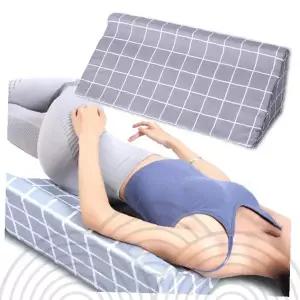 삼각형 등받이 자세변환 욕창방지 쿠션 누운환자 간병 보조용품