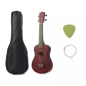 [에이치플러스몰]4종 앰쿨 콘서트 백양나무 우쿨렐레 풀세트 브라운