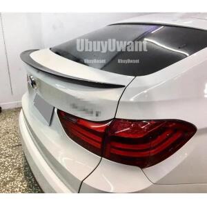 5gt 스포일러 BMW 5 시리즈 GT 그란 투리스모 F07 스포일러 탄소 섬유 535i 520d 2009-2017 P 스타일 리어