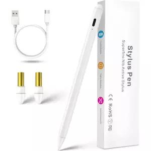 iPad Pencil 10세대/9세대/8세대 10.2인치용 스타일러스, 팜 리젝션 1.5mm 파인팁 액티브 Apple Pencil과