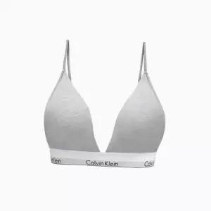 [Calvin Klein]UNDERWEAR CK 캘빈클라인 모던 코튼 면 트라이앵글 브라 여성 회색 QF5650-020 698413