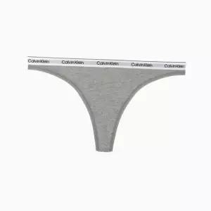 [Calvin Klein]UNDERWEAR CK 여성 모던 로고 티팬티 QD5043 GREY 698244