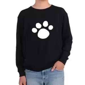 기모맨투맨 발바닥 강아지발자국 곰발바닥그림 다양한색상 전사이즈 (WFKIWTH)