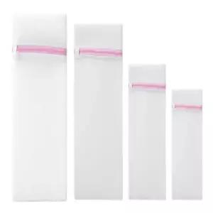 사각 세탁망 50x60cm 4개 다용도 옷 세탁 주머니 스웨터 속옷 정리망 (WFKJEVE)