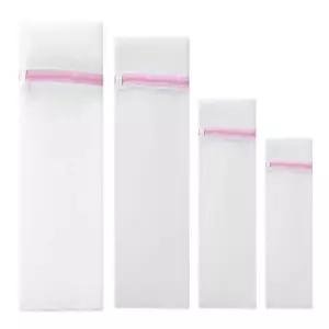 사각 세탁망 50x60cm 4개 다용도 옷 세탁 주머니 스웨터 속옷 정리망 (WFKJEVE)