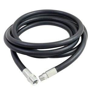 3/4인치 x 13피트 네오프렌 교체 연료 이송 호스(남성 끝 포함), 모든 전기 펌프 3/4인치-3/4인치*13피트