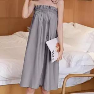 여성용 골프 샤워가운 그레이 색상 피부관리 전용 수건 습기흡수 (WFKINYV)