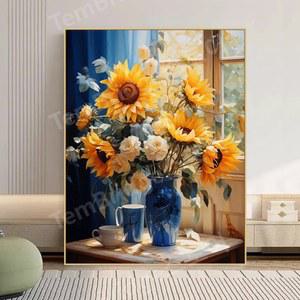 페인팅 해바라기 DIY명화 재물운 풍경화 그림그리기세트 그림
