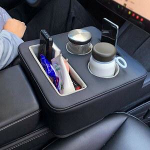 자동차 차량용 뒷좌석 보관함 내장 뒷좌석 콘솔박스 팔걸이 포켓 거치대 수납 인테리어 뒷자석 콘솔 포함 화물차 패드 뒷좌석 콘솔박스 센터 높이 컵홀더 정리함 차량용뒷자석콘솔박스 콘솔박스 정리함 자동차