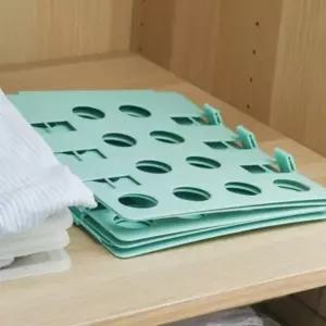 옷 개는 도우미 티셔츠 정리판 옷접기 도구 빨래 정리 폴더 (WFKL022)