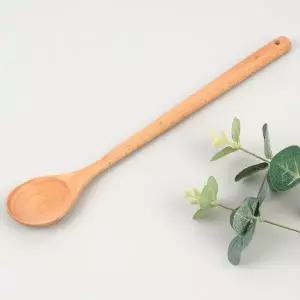 비취우드 원목 롱스푼 33cm 다용도 스푼 긴 손잡이 수저 주방용품 (WFKL0A2)