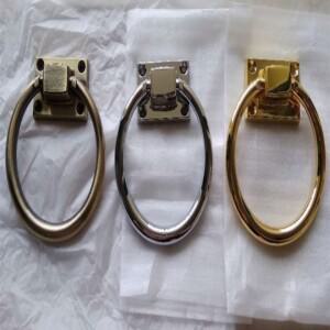 떨리는  링 가구 손잡이 반짝이는 실버 룸 나무 문 의자 소파  크롬 들깨 티라도르 푸에타