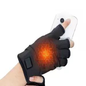 발열장갑 USB 열장갑 핑크 사무용 열선 온도조절 디지털 야외활동용 한쌍