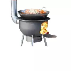 아궁이 가마솥화덕 무쇠가마솥 난로 야외 장작화덕