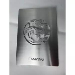 야외 스테인레스 스틸 단일 커버 플레이트 IGT 테이블 검정색 단일 커버 플레이트 05 다기능 조합 테이블