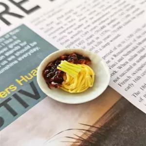 짜장면 미니어처 중식 음식 납골당꾸미기 장식 미니어쳐