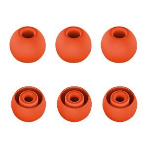 노이즈 팁 파워비트 비트 핑크 프리미엄 착용감 감소 이어버드용 버즈 플랜지 안전한 더블 파워비트 3쌍의 프로용 프로 실리콘 워셔블 케이스에 이어팁 착용감 맞는 미야야